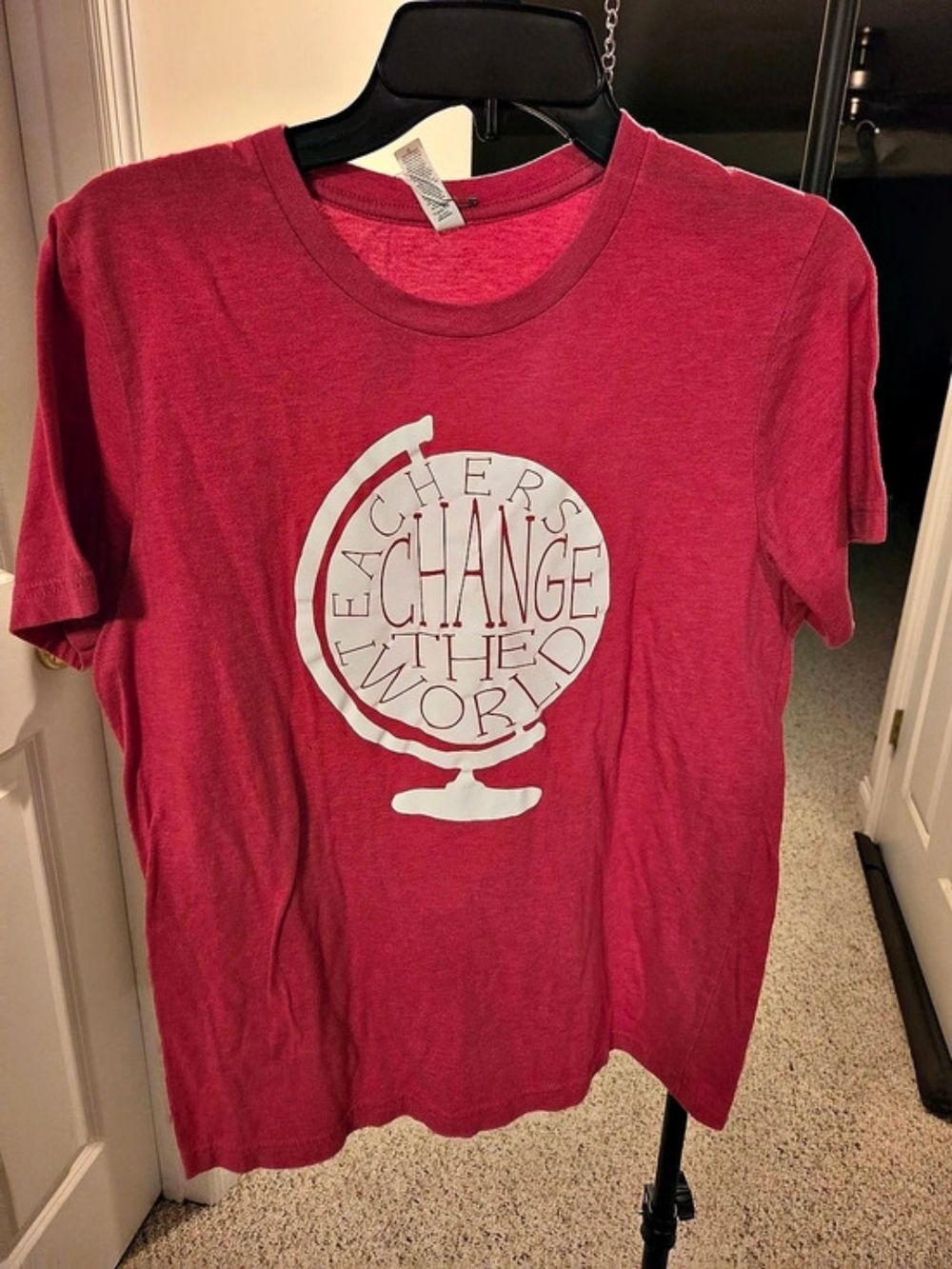 Bella + Canvas Graphic Tee in Red